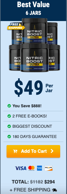 Nitric Boost price 6 bottle